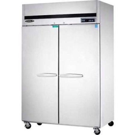 MVP GROUP CORPORATION Kool-It Top Mount Refrigerator - Double Door 44.7 Cu. Ft. Silver KTSR-2